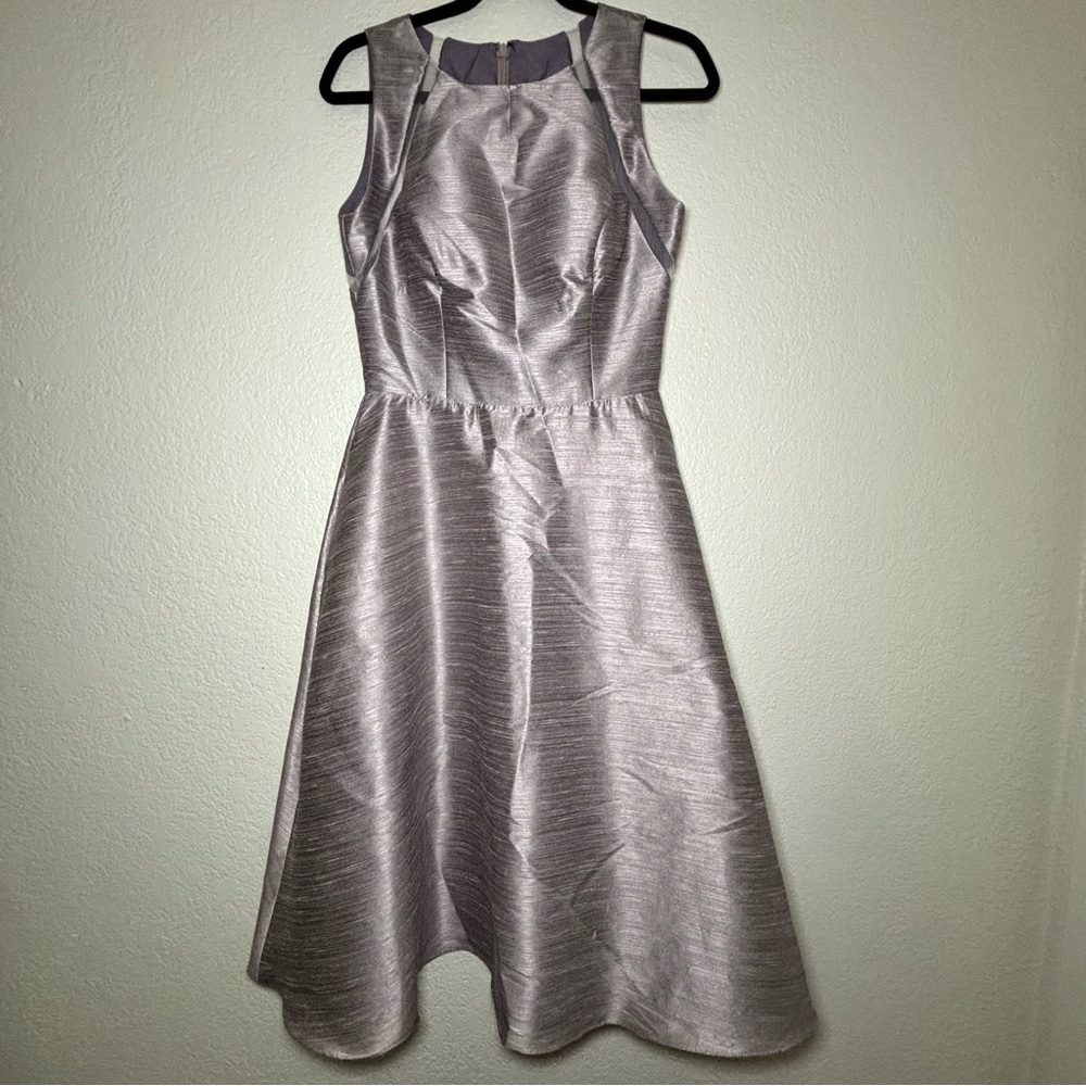 Alfred Sung Formal Light Purple Shimmery Dress Sz 12 - Picture 10 of 17